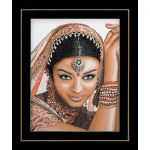 Набор для вышивки крестом LanArte Indian model Индианка