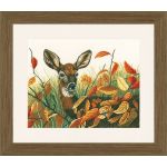 Набор для вышивки крестом Lanarte, 36,5х29, аида 14, "Deer"