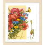 Набор для вышивки крестом Lanarte, 24х29, ткань 27, "Poppies"