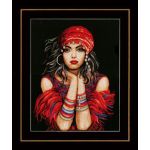 Набор для вышивки крестом LanArte Gypsy girl Цыганка