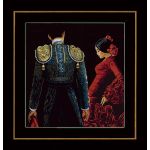 Набор для вышивки крестом LanArte Dancing in passion Танец страсти