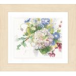 Набор для вышивки крестом LanArte Hydrangea Гортензия