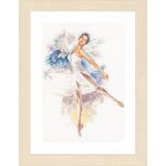 Набор для вышивки крестом LanArte Ballerina Балерина
