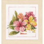 Набор для вышивки крестом LanArte AMARYLLIS BOUQUET