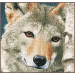 Набор для вышивки крестом LanArte Wolf Волк