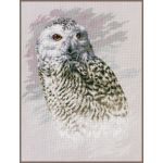 Набор для вышивки крестом Lanarte, 29х38, "Snowy Owl" Полярная сова
