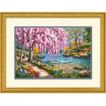 "Вишня в цвету // Cherry Blossom Creek"  70-35374