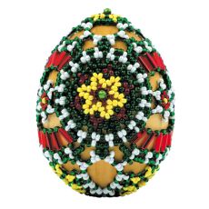 Яйцо пасхальное "Лужицкие мотивы" арт: В192