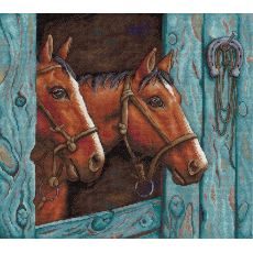 нв-663 ✓ Пара гнедых  "М.П.Студия"