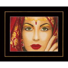 Набор для вышивки крестом LanArte Eastern Beauty Восточная красота