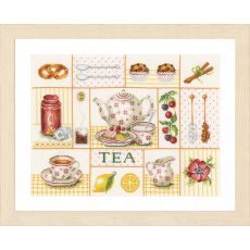 Набор для вышивки крестом LanArte Tea party Чаепитие
