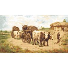 B579 Car cu boi,după pictura lui Theodor Aman  Luca-S