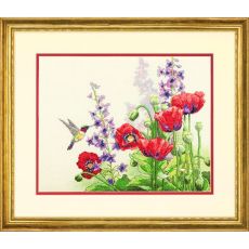 DIMENSIONS_70-35344Колибри и маки