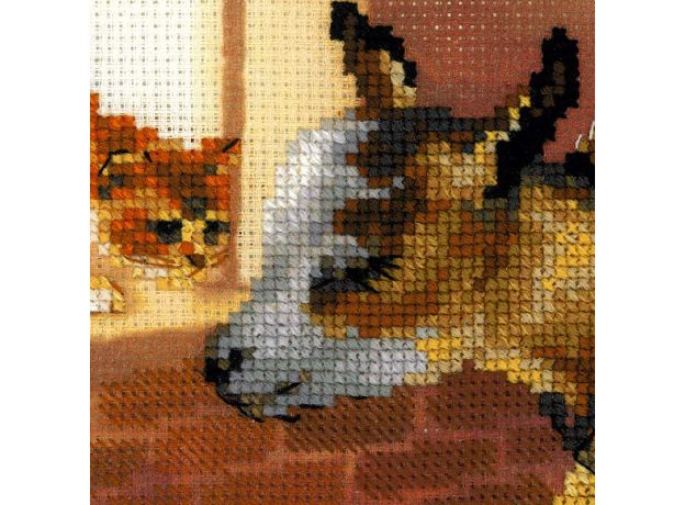 РИОЛИС ✓Козленок и котята  ✓ 0053 РТ ✓ - Набор для вышивания