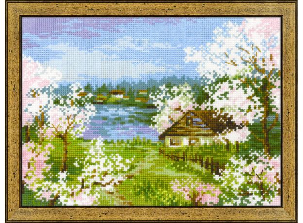 Яблони в цвету арт: 1525