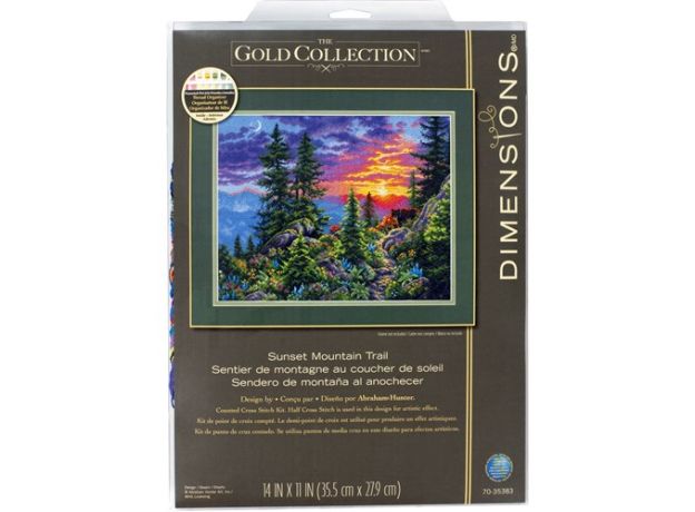 DIMENSIONS ✓ 70-35383  ✓ Заход солнца в горах