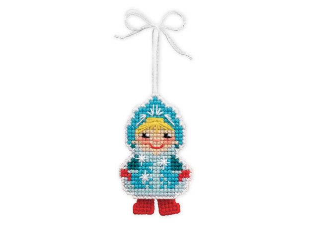 Новогодняя игрушка "Снегурочка" арт: 1541