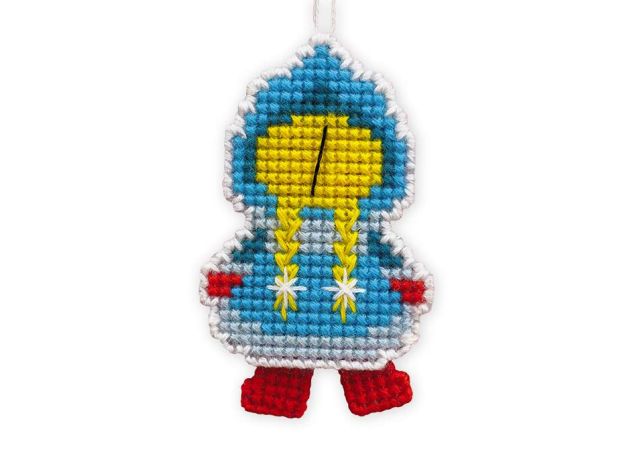 Новогодняя игрушка "Снегурочка"1539AC