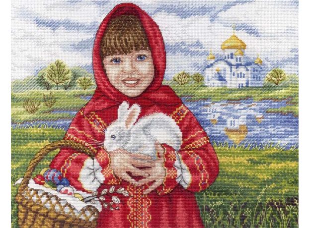 нв-623 ✓ Пасхальный кролик  "М.П.Студия"