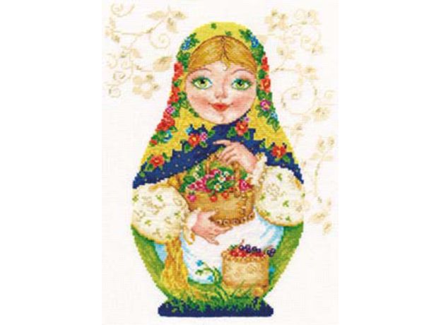 Матрешка.Летняя-красна