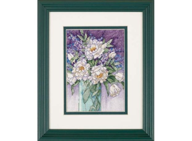 65074White Peonies Белые пионы