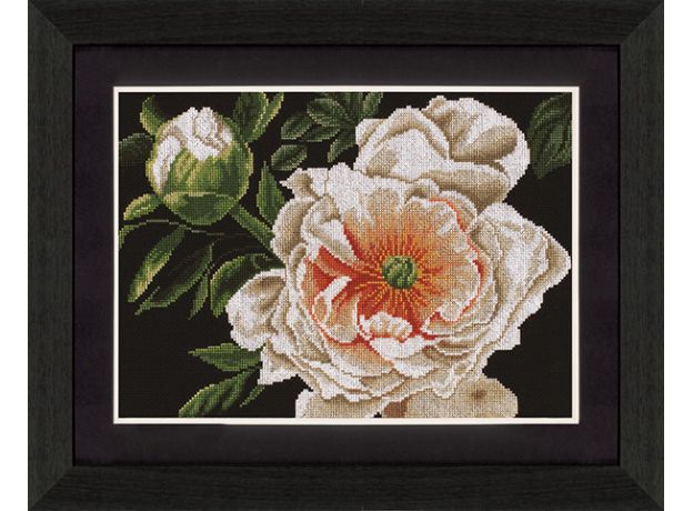 Набор для вышивки крестом Lanarte, 38х33, ткань 27, "Peony"