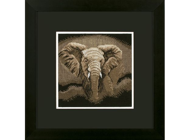 Набор для вышивки крестом Lanarte, "Elephant"
