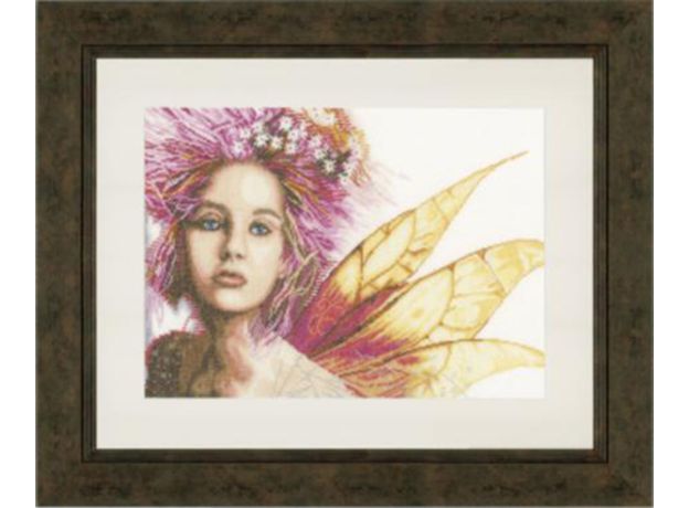 Набор для вышивки крестом LanArte Fairy Фея