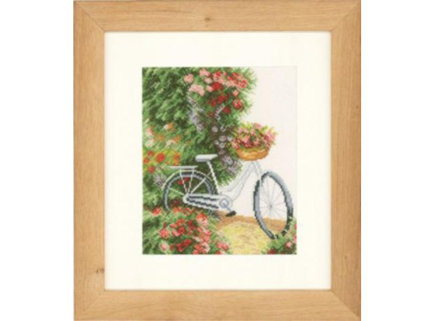 Набор для вышивки крестом LanArte My bicycle Мой велосипед