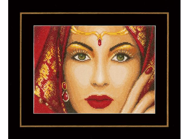 Набор для вышивки крестом LanArte Eastern Beauty Восточная красота