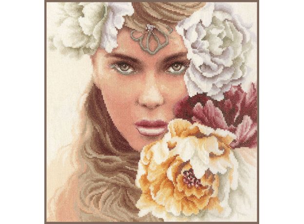 Набор для вышивки крестом LanArte ENCHANTING EYES Очаровательные глаза