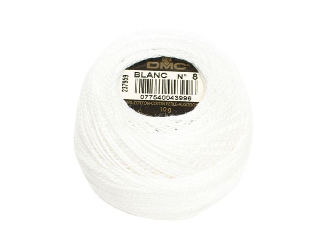 Муліне DMC Pearl Cotton Balls 8 art. BLANC