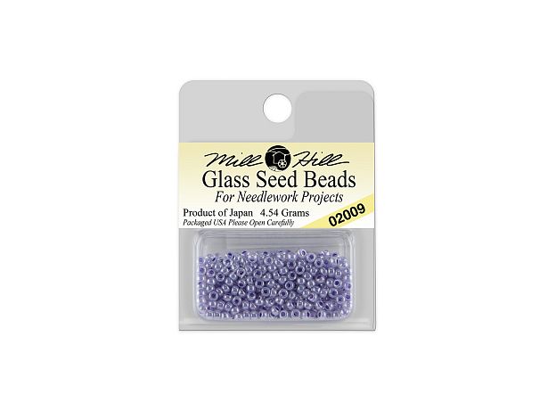 Бісер № 02009  Mill Hill Ice Lilac