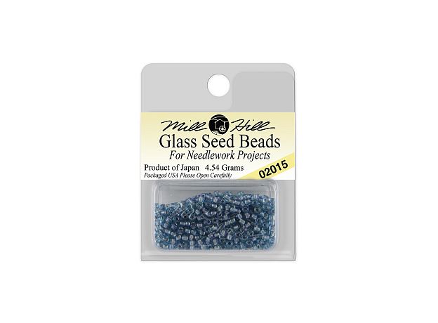 Бісер № 02015  Mill Hill Sea Blue