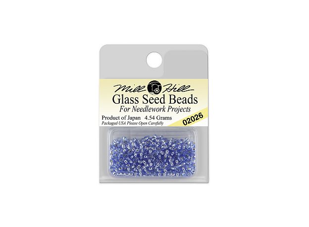 Бісер № 02026 Mill Hill Crystal Blue