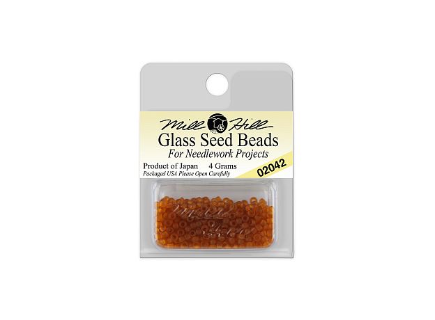 Бісер № 02042 Mill Hill Matte Pumpkin