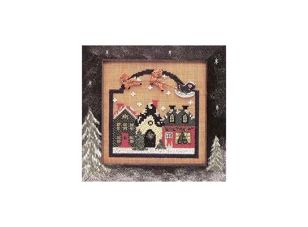 Набір для вишивання Mill Hill (США) MHCB78 Різдвяне село / Christmas Village