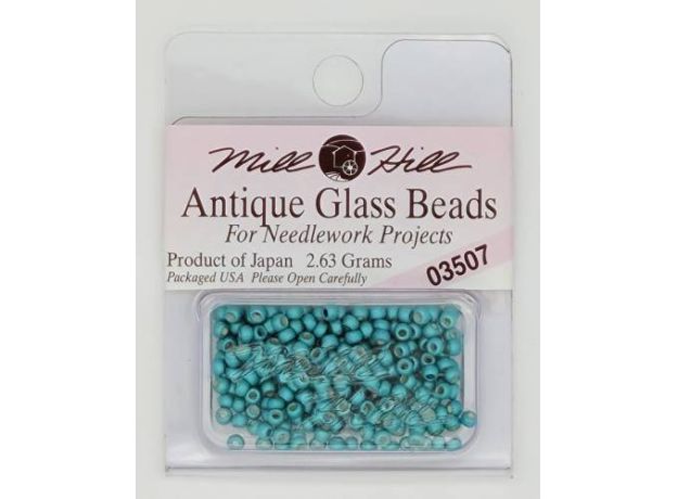 Бісер № 03507 Satin Turquoise  Mill Hill