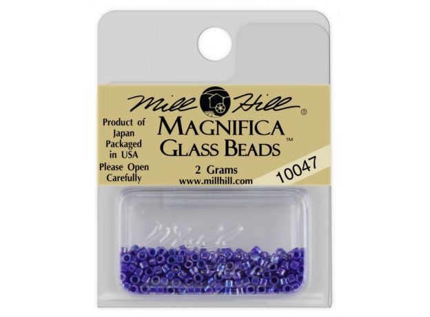 Бісер № 10047 Mill Hill Opales. Periwinkle