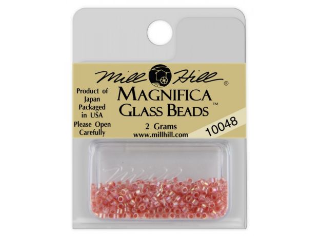 Бісер № 10048 Mill Hill Opal. Tea Rose