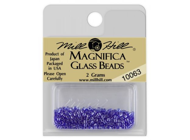 Бісер № 10063 Mill Hill Deep Periwinkle