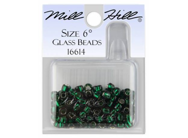 Бісер № 16614 Mill Hill Brilliant Green 