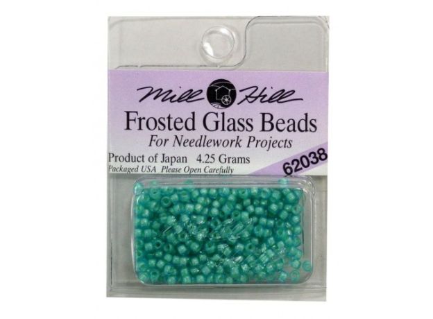 Бісер № 62038 Mill Hill Fr. Aquamarine