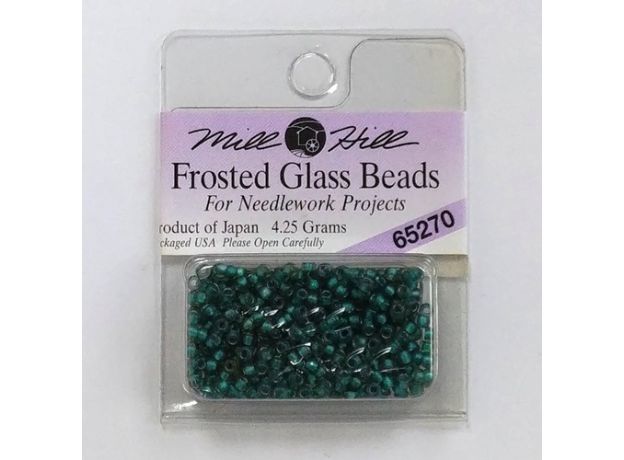 Бісер № 65270 Mill Hill Fr. Bottle Green