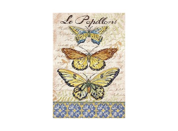 LETI 975 Vintage Wings-Le Papillons Letistitch, Luca-S