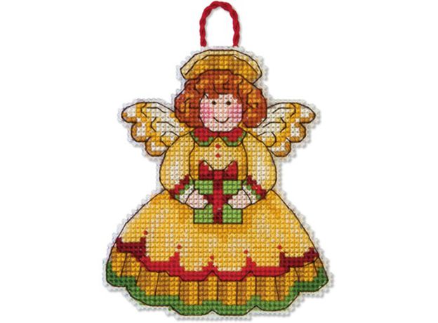 DIMENSIONS_70-08893Angel / Ангел. Новогодняя игрушка