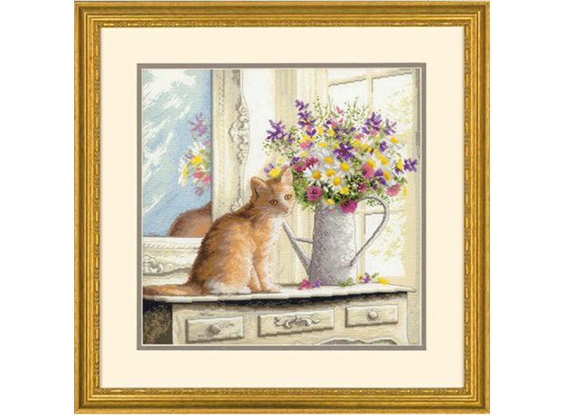 DIMENSIONS_70-35359Котенок в окне