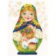 Матрешка.Летняя-красна