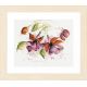 Набор для вышивки крестом LanArte Fuchsia in watercolour Фуксия в акварели