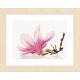 Набор для вышивки крестом LanArte Magnolia twig with flower Веточка магнолии